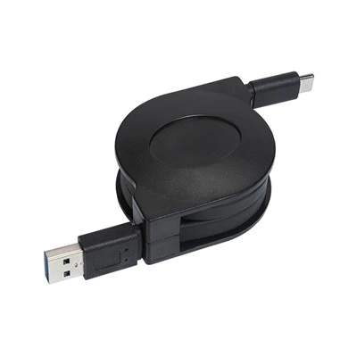 USB 3.0 AM Biex Tip CM Retractable Cable