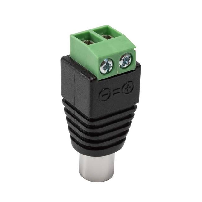 RCA (Composite Video, Audio) Female Jack Terminal Block