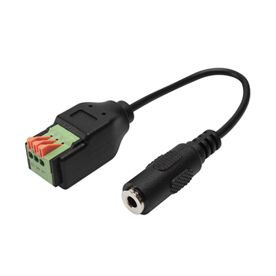 3.5mm Awdjo Biex Terminal Block Konnettur Solderless Female Head Converter Estensjoni Cable