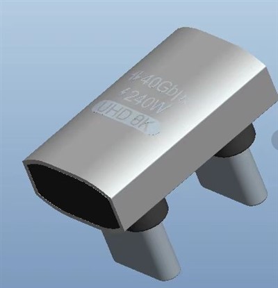 40Gbps USB4.0 Tip C Adapter 8k Video Audio Display Tip C Extender