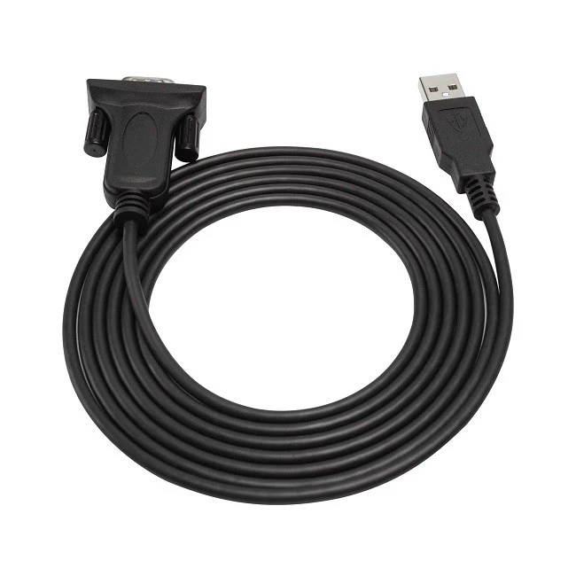 USB To DB9 RS232 Serial Adapter Converter Cable With FTDI Chip
